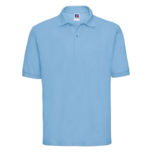 Llanilar School Polo - Fruit of the Loom SKY
